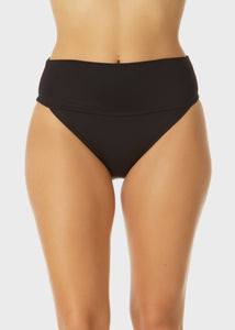 Anne Cole High Waist Soft Band Bikini Bottom