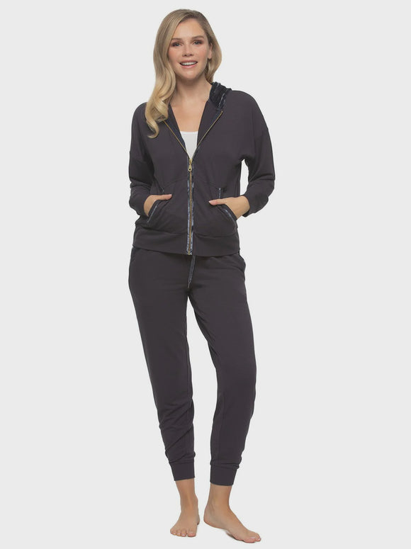 Felina Aria 2-Piece Zip Up & Jogger Set