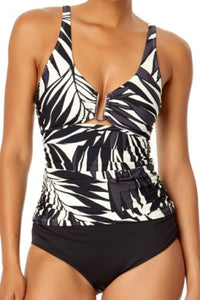 Anne Cole Rectangle Ring Tri Tankini 25MT26245