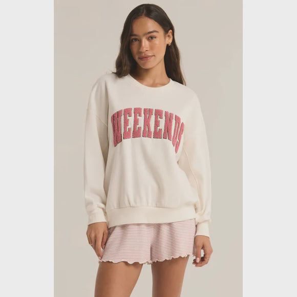 Z Supply Z Supply Oversized Weekends Sweatshirt