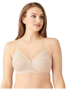 Wacoal Visual Effects Bra Underwired Full Cup Minimiser Lace Bra